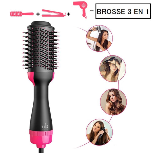 Brosse magique multifonctions 3.0 | Chauffante et lissante Eorom