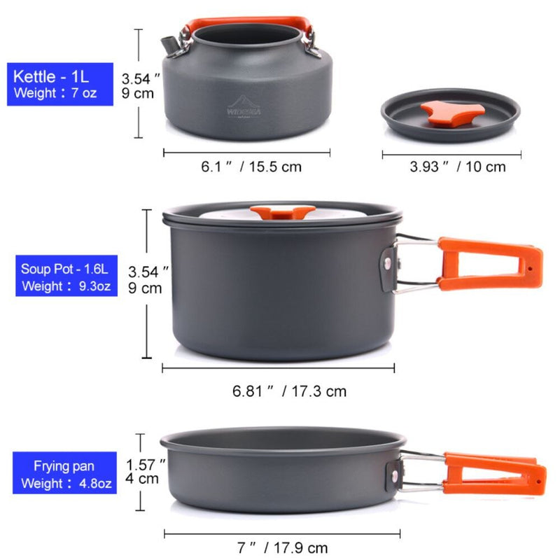 SET DE CUISINE POUR LE CAMPING | EOROM