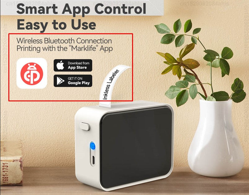 Étiqueteuse Thermique Portable sans fil | imprimante thermique Bluetooth  | EOROM