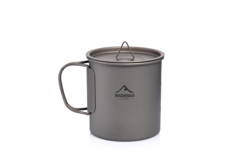 TASSE DE CAMPING EN TITANE 450ml | EOROM