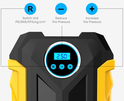 GONFLEUR DE PNEU ÉLECTRIQUE FILAIRE 3 MÉTRES | EOROM