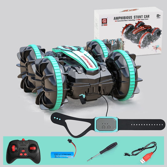 VOITURE TÉLÉCOMMANDÉE TOUT TERRAIN | VOITURE DE CASCADE D'AMPHIBIE TÉLÉCOMMANDÉE | EOROM