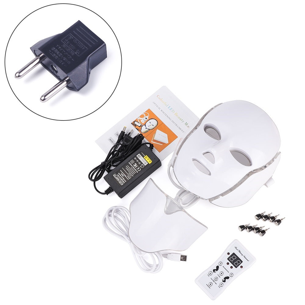 Masque ultrasonique LED 3.0 | Luminothérapie et électrostimulation du visage | Eorom