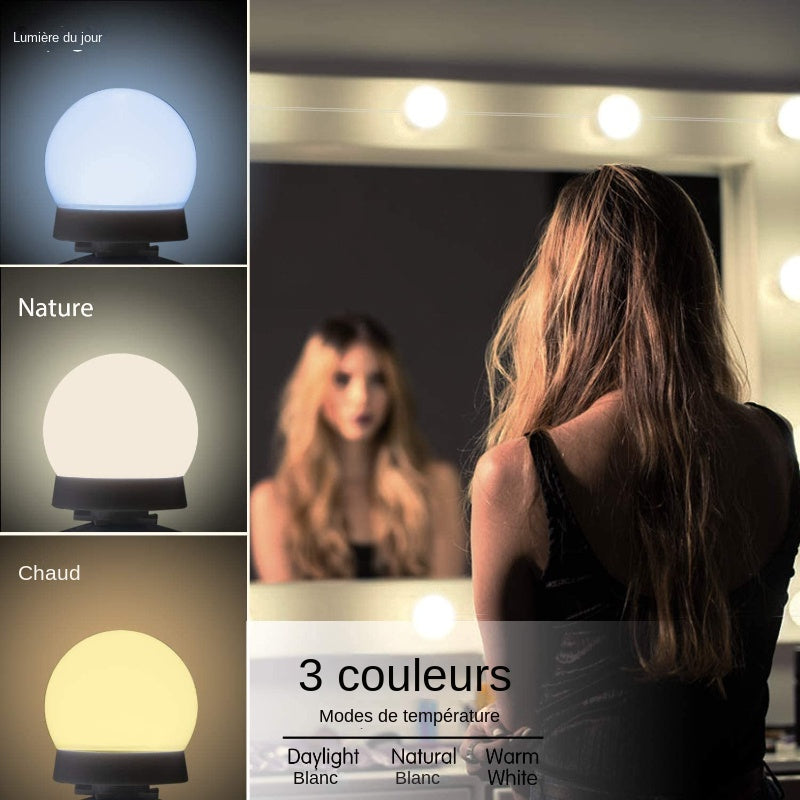 Ampoules LED à intensité variable pour miroir de maquillage| EOROM