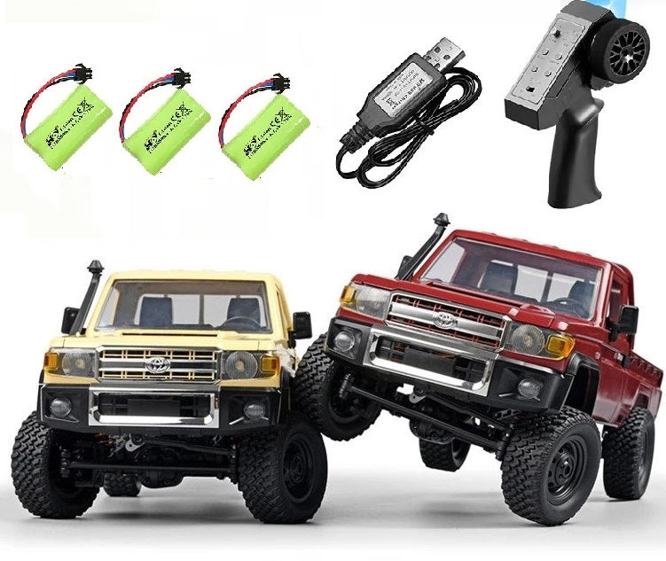 VOITURE TÉLÉCOMMANDÉE TOUT-TERRAIN 8KM/H AVEC ACCESSOIRES  |  EOROM