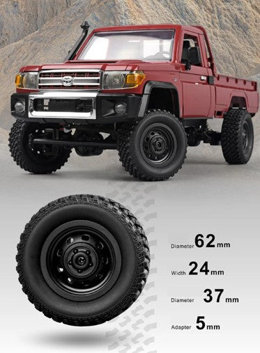 VOITURE TÉLÉCOMMANDÉE TOUT-TERRAIN 8KM/H AVEC ACCESSOIRES  |  EOROM