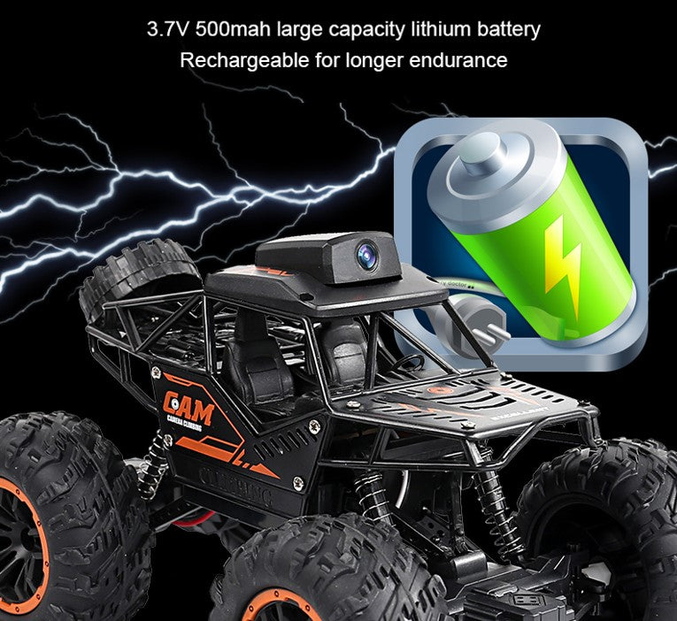 VOITURE TÉLÉCOMMANDÉE TOUT-TERRAIN AVEC LIVE CAMÉRA |  EOROM