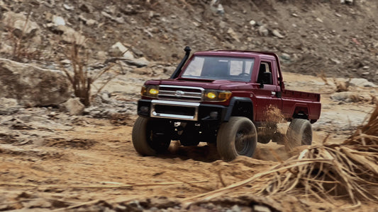 VOITURE TÉLÉCOMMANDÉE TOUT-TERRAIN 8KM/H AVEC ACCESSOIRES  |  EOROM
