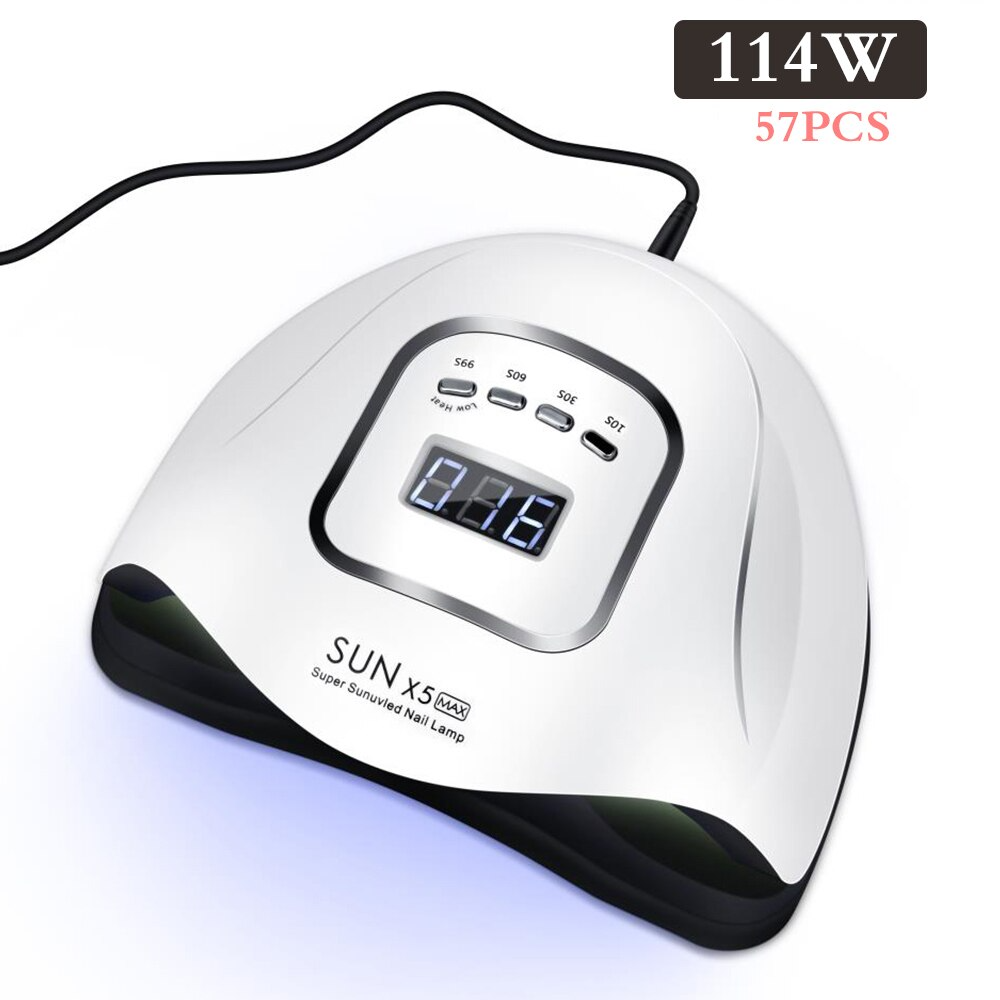 Lampe UV ongles 114W 57 led | Lampe ultra violet ongles | Eorom