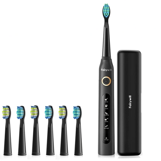 Brosse à dents électrique ultrasonic sans fil nouvelle génération | Pack complet Eorom