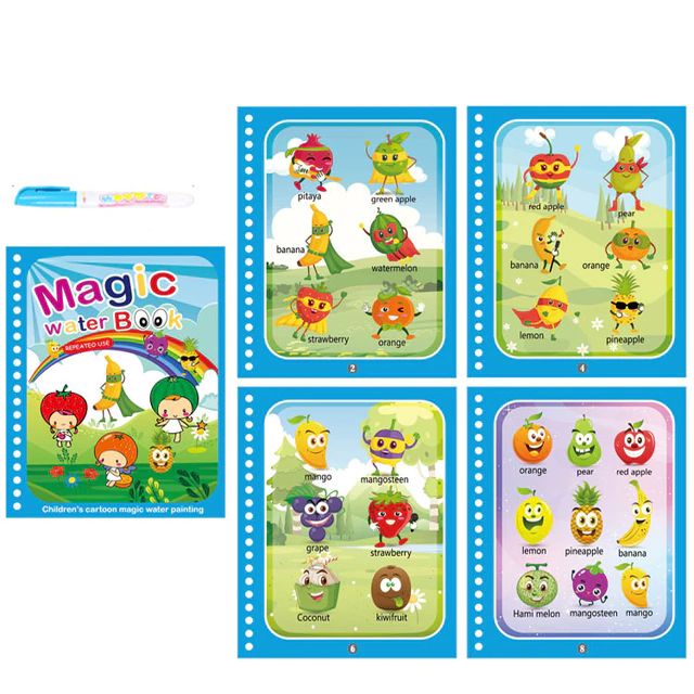 Livre de coloriage Montessori réutilisable | Eorom