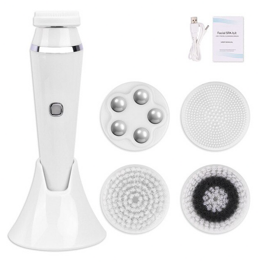 Brosse nettoyante pour le visage 4 en 1 multifonctions  | lifting du visage