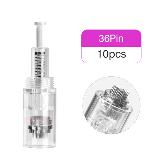 Aiguilles dermapen 36pin x10 piéces | anti-rides, anti-âge et patte d'oie | Eorom