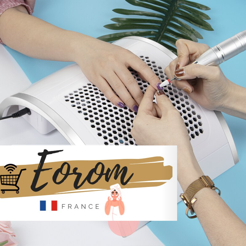 Aspirateur pour manucure professionnel x4 80W  | Eorom