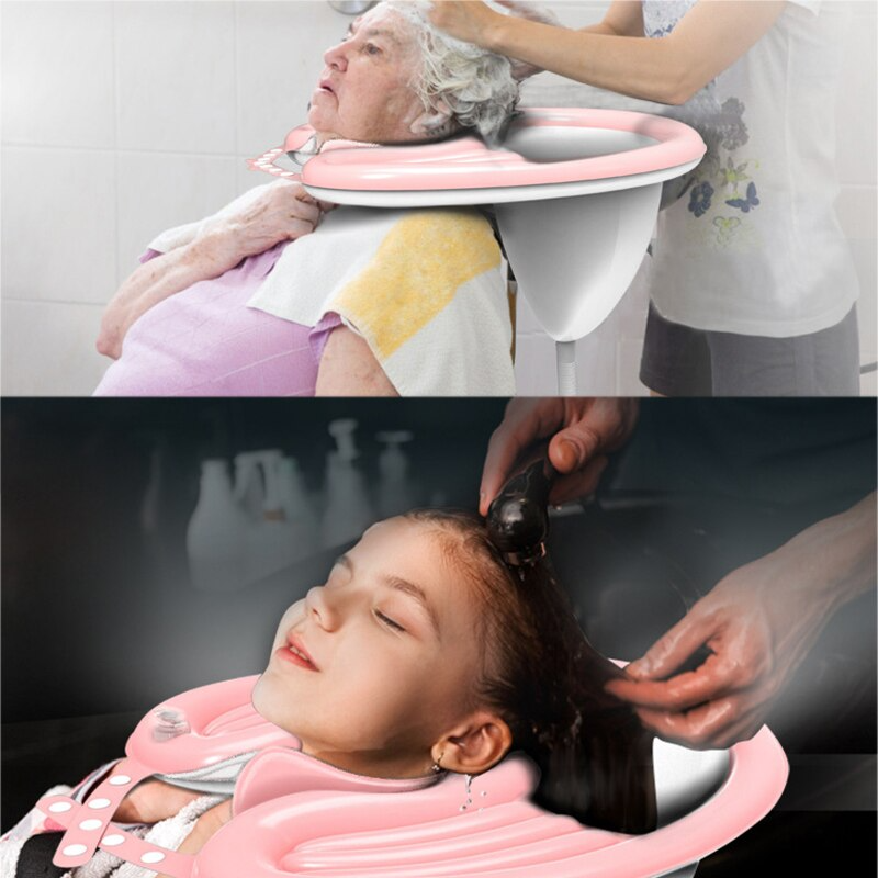 Bac à shampooing domicile   | lave tête gonflable et portable | Eorom
