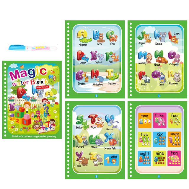 Livre de coloriage Montessori réutilisable | Eorom