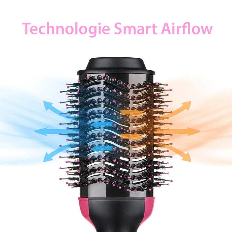 Brosse magique multifonctions 3.0  | Chauffante et lissante Eorom