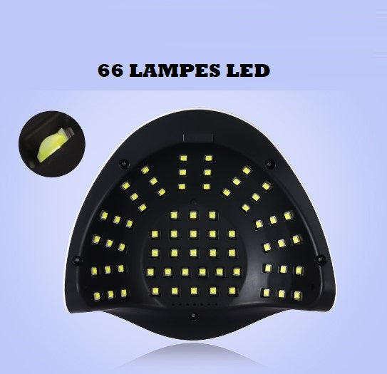 Lampe UV ongles sun x11 66 led 132W | Lampe ultra violet ongles | Eorom